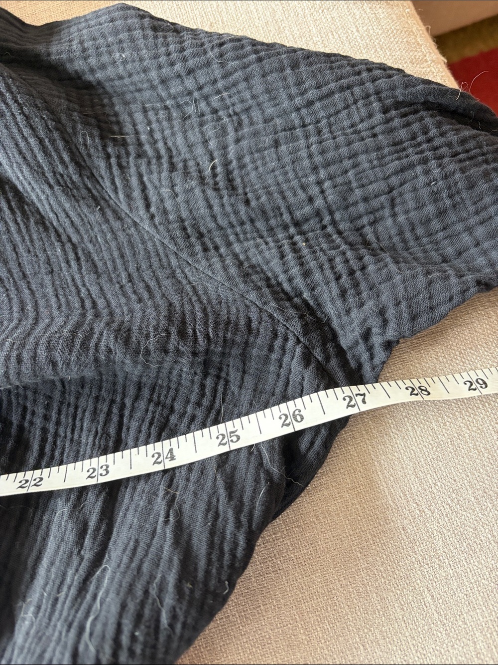 Redsky black gauze dress - Picture 5 of 6